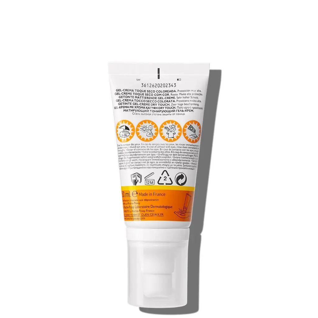 La Roche Posay ANTHELIOS XL Tinted Dry Touch Gel-Cream SPF50 plus - 50ml2.webp