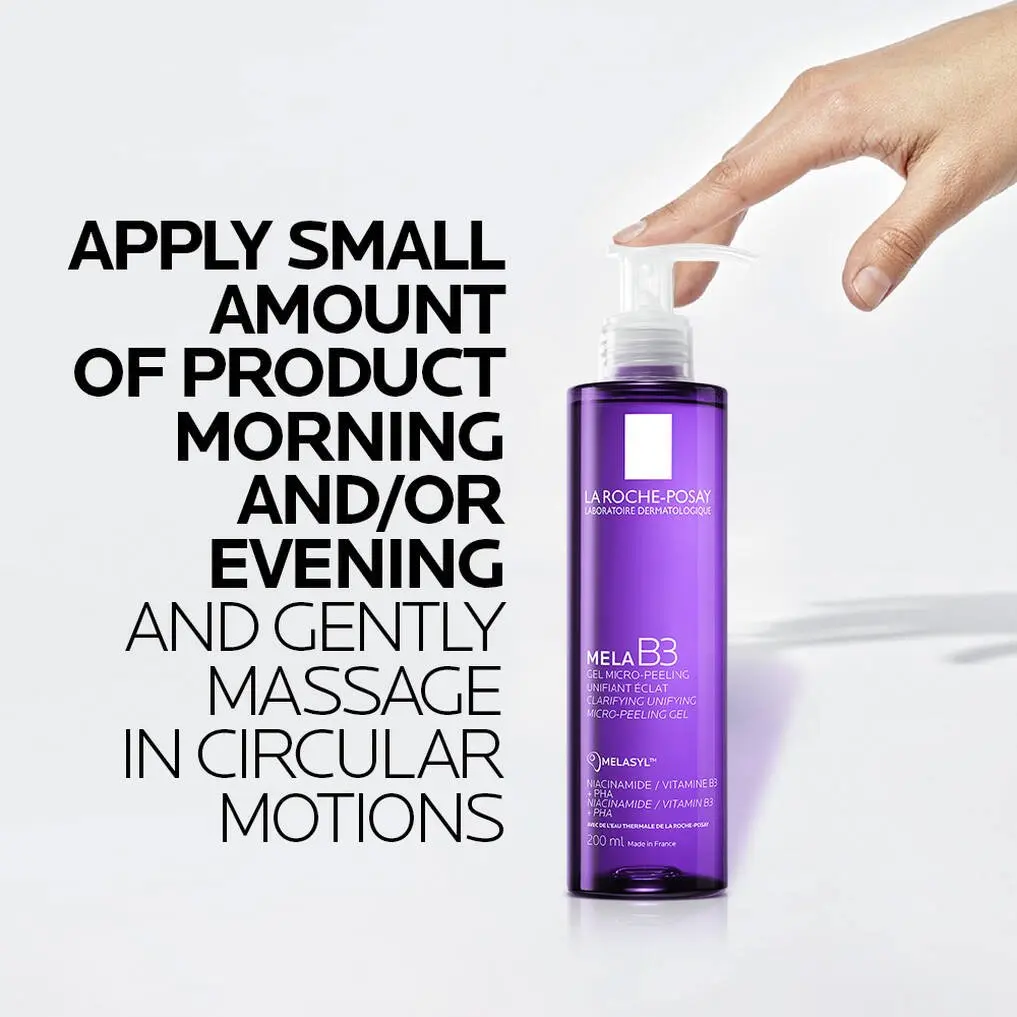La Roche Posay Mela B3 Micro-Peeling Gel with Melasyl™ - 200ml6.webp