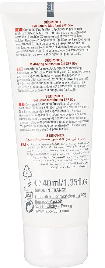 ACM Sebionex Mattifying Gel Spf 50 - 40 ml3.webp
