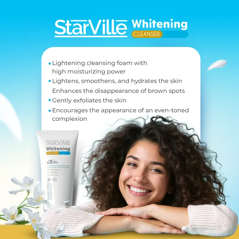 Starville Whitening Cleanser - 200 ml2.webp
