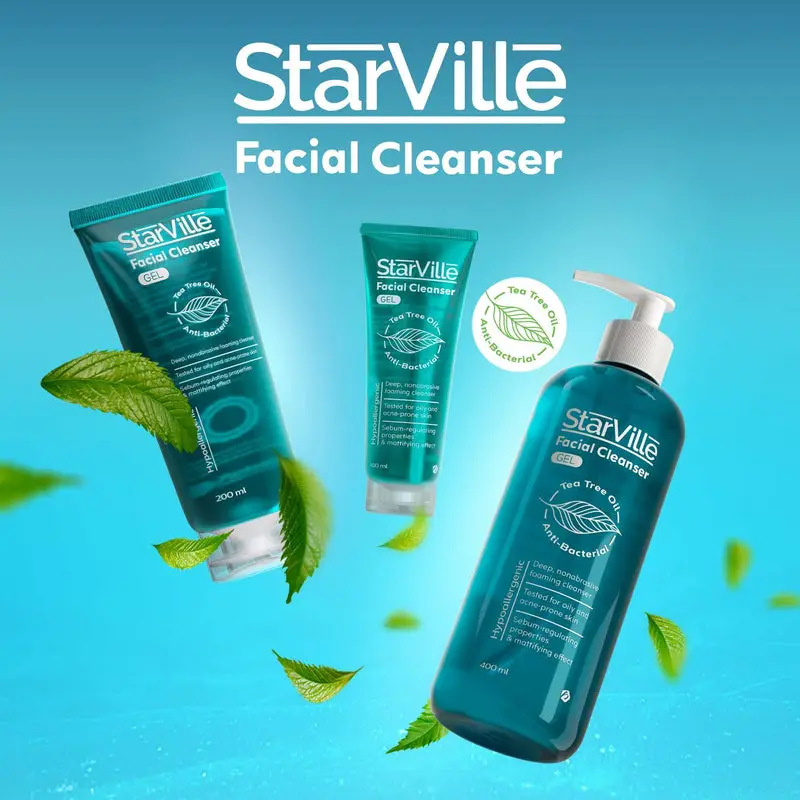 Starville Acne Prone Skin Facial Cleanser 400 ml2.webp
