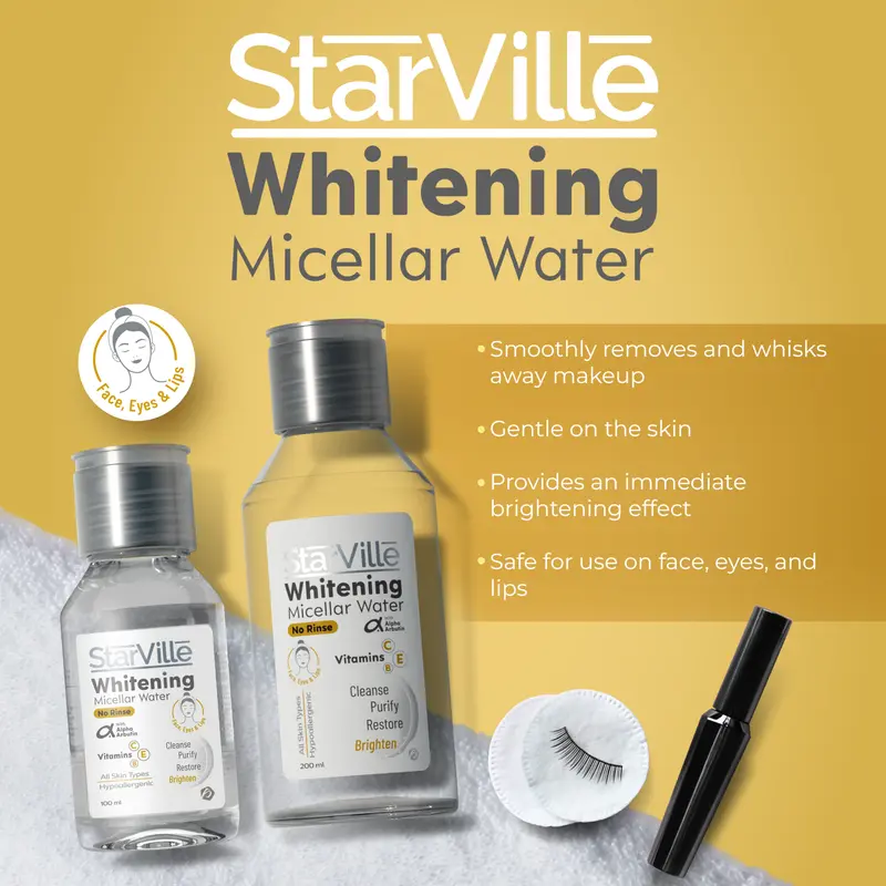 StarVille Whitening Micellar water 100 ml3.webp