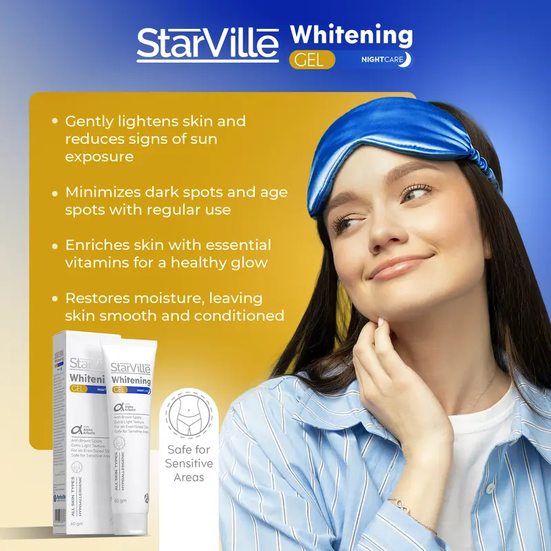 Starville Whitening Night Care Gel 60 gm2.webp