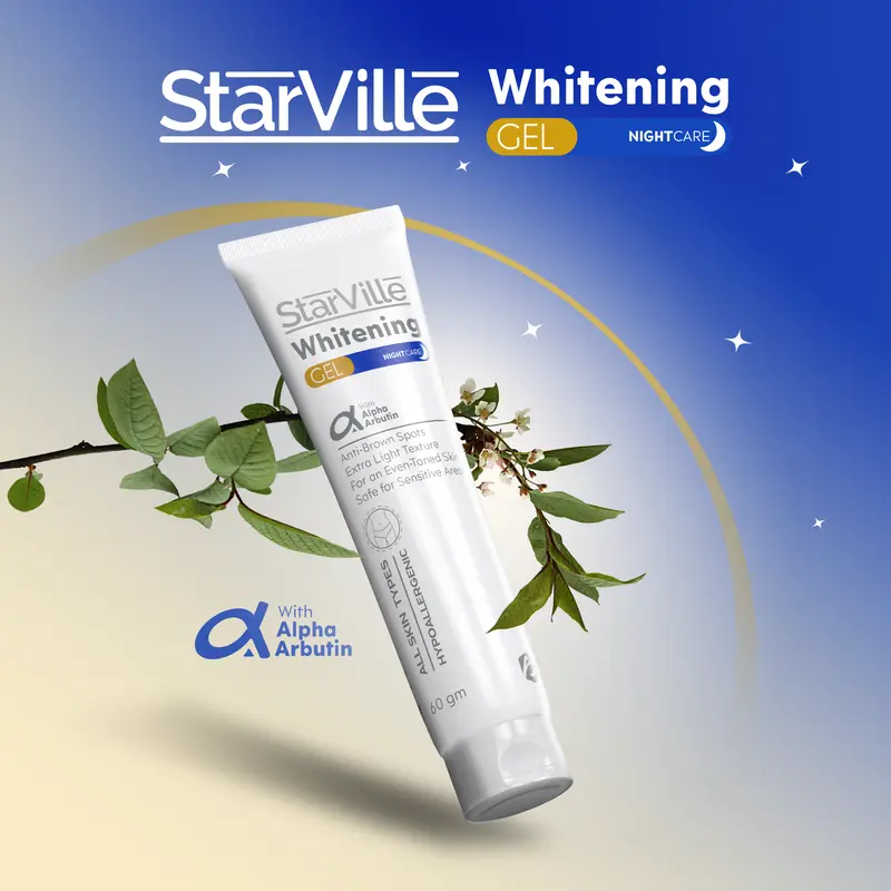 Starville Whitening Night Care Gel 60 gm.webp