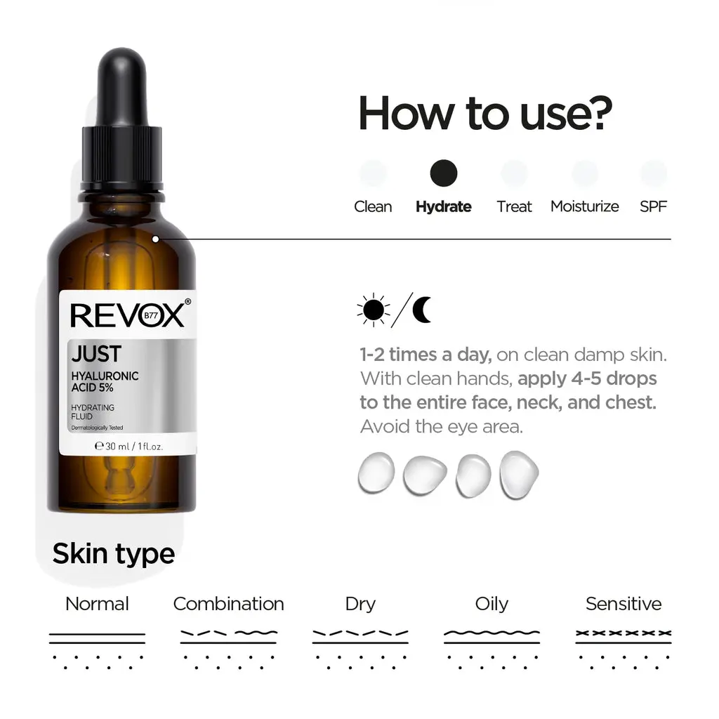 REVOX Just Hyaluronic Acid 5% - 30 ml4.webp