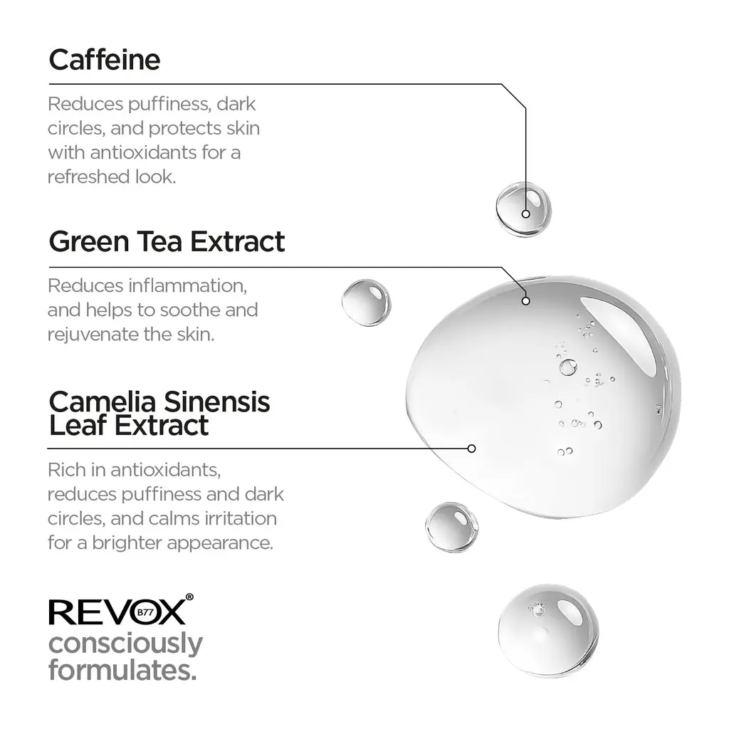 Revox Just Caffeine 5% Eye Contour Serum - 30 ml3.webp