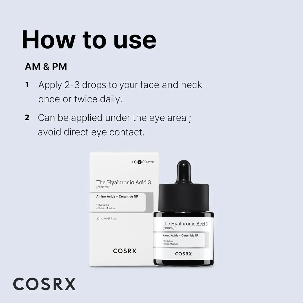 COSRX The Hyaluronic Acid 3 Serum 20ml7.webp