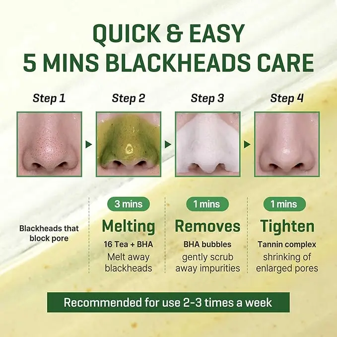 SOME BY MI Bye Bye Blackhead 30 Days Miracle Green Tea Tox Bubble Cleanser6.webp