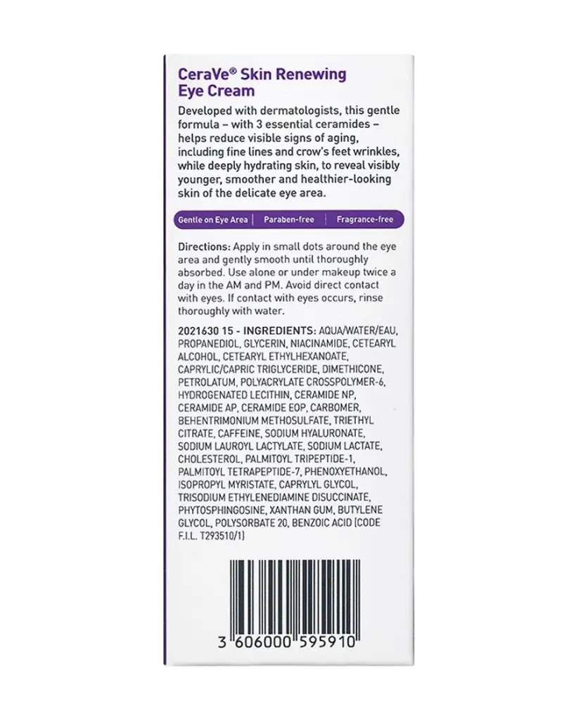 Cerave Skin Renewing Eye Cream - 14ml4.webp