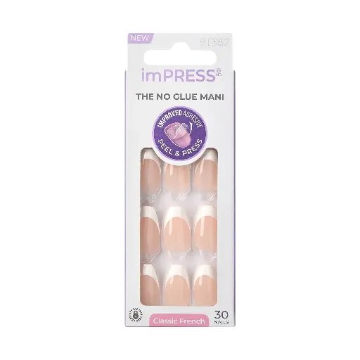 [koz1290] Kiss imPress The No Glue Mani 91382