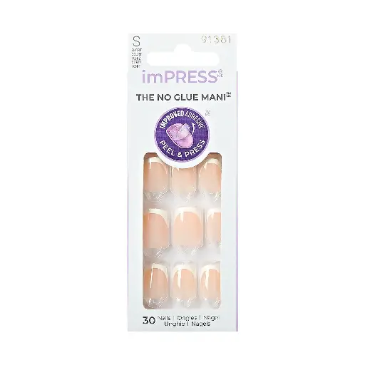 [koz1291] Kiss imPRESS Press-On Manicure 91381