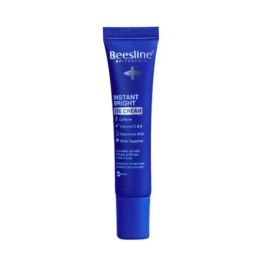 [koz1406] Beesline Instant Bright Eye Cream Whitening & Radiance For All Skin Types - 15ml 