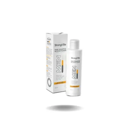 [koz1452] Strongville Hair Shampoo And Conditioner Men - 220 ml