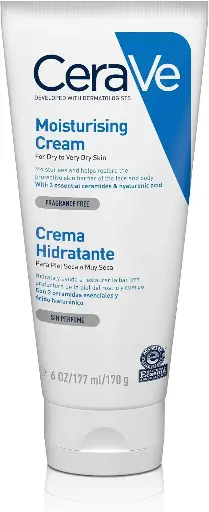 [Koz268] CeraVe Moisturizing Cream Dry to Very Dry Skin 177 ML